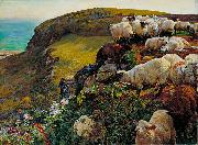 William Holman Hunt Our English Coasts painting